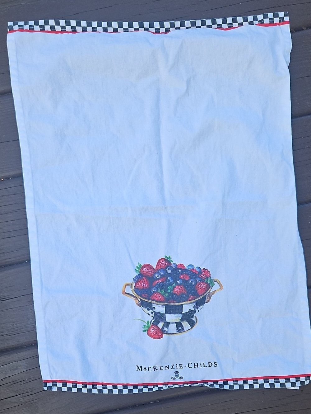 MacKenzie-Childs Berry Tea Towel